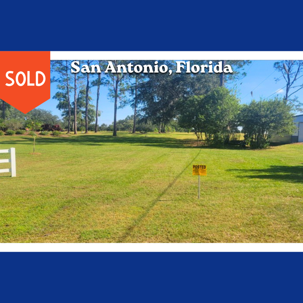 Sold photo in San Antonio, FL -Land