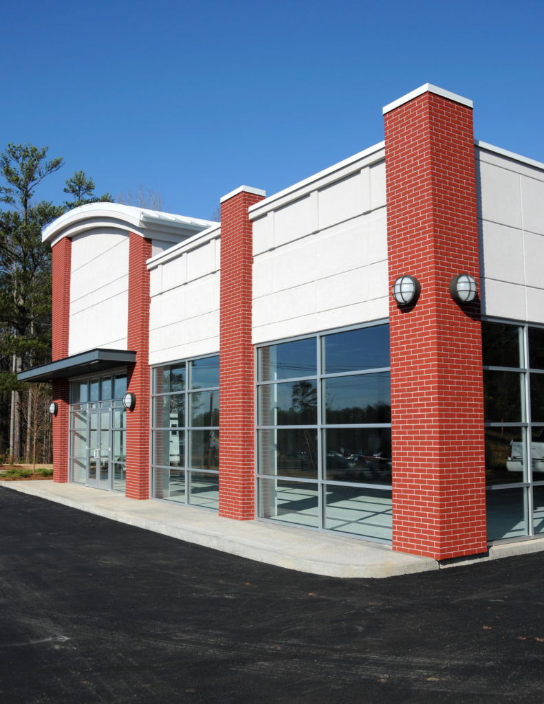 Empty Commercial Real estate Building photo